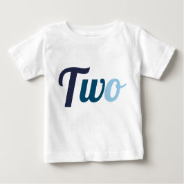 Zweiter Geburtstag Baby T-shirt