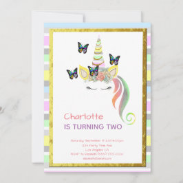 Zweiter Geburtstag der Einladung