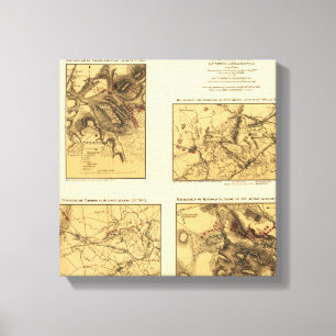 Zweiter Kampf von Stierlauf 2 Leinwanddruck