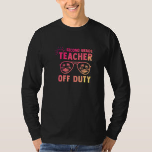Zweiter Lehrer Letzter Schultag T-Shirt