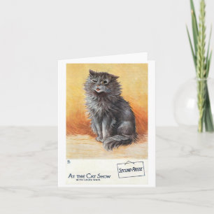 Zweiter Preis @ der Katzenausstellung von Louis Wa Karte