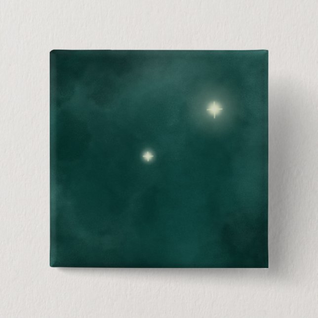 Zweiter Stern zum rechten Button-Knopf Button (Vorderseite)