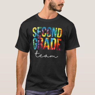 Zweiter Tag der Gefärbte Krawatte des Teams bis zu T-Shirt