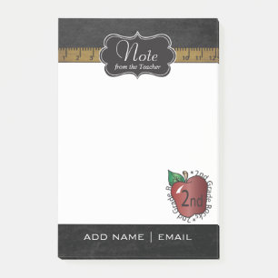 Zweiter Text des Grad-Lehrer-  DIY Post-it Klebezettel