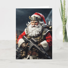Zweiter-Verfassungszusatz-Weihnachtsmann-Weihnacht Karte