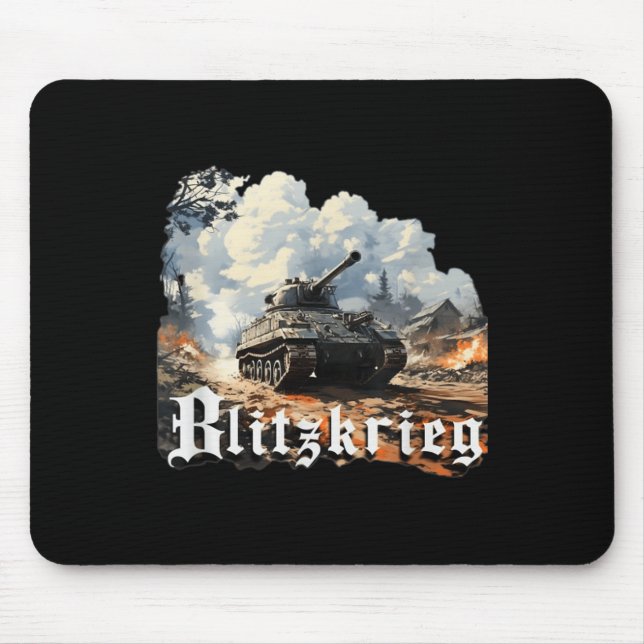 Zweiter Weltkrieg Mousepad (Vorne)