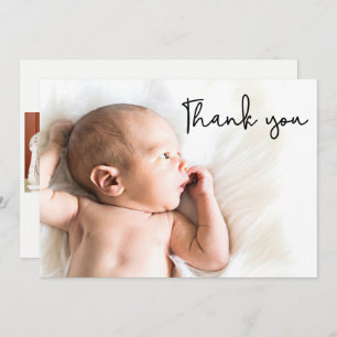 Zweites Foto zur Ankündigung der Geburt eines Kind