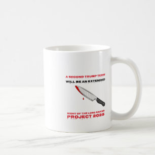 Zweites Trump Term Project 2025 Kaffeetasse