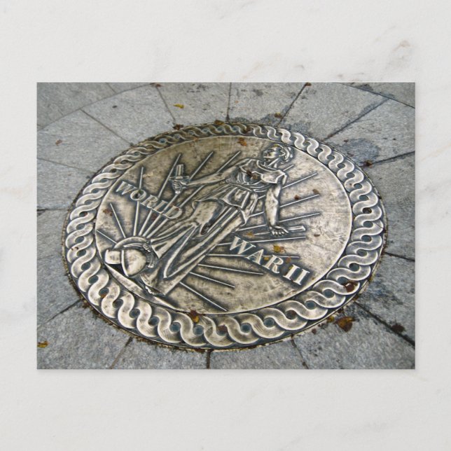 Zweites Weltkrieg, Washington D.C. Postkarte (Vorderseite)