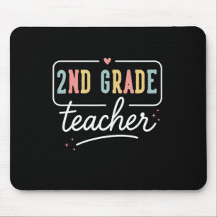 Zweitklässler-Herz-Lehrergeschenke 2. Klasse Zurüc Mousepad