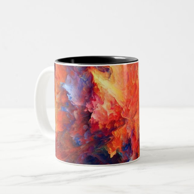 Zweitönige Tasse (Vorderseite Links)