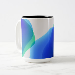 Zweitönige Tasse