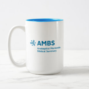 Zweitönige Tasse mit AMBS-Logo