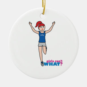 Zweitplatzierter - leicht/rot - keine Schlusslinie Keramikornament