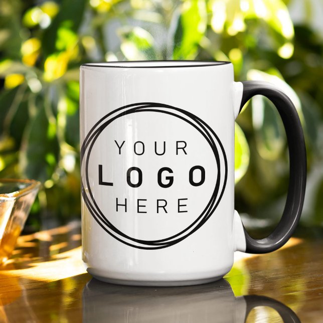 Zweitplatziertes Firmenlogo Verwandlungstasse (Von Creator hochgeladen)