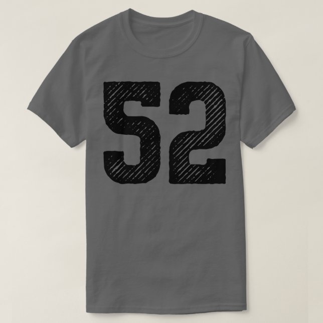 Zweiundfünfzig 52 1 T-Shirt (Design vorne)