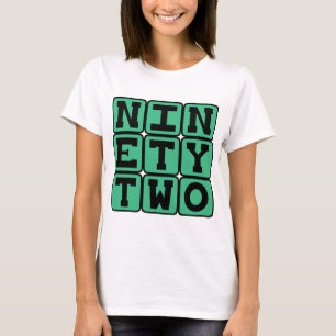 Zweiundneunzig, Nummer 92 T-Shirt