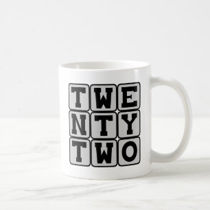 Zweiundzwanzig, Nummer 22 Kaffeetasse
