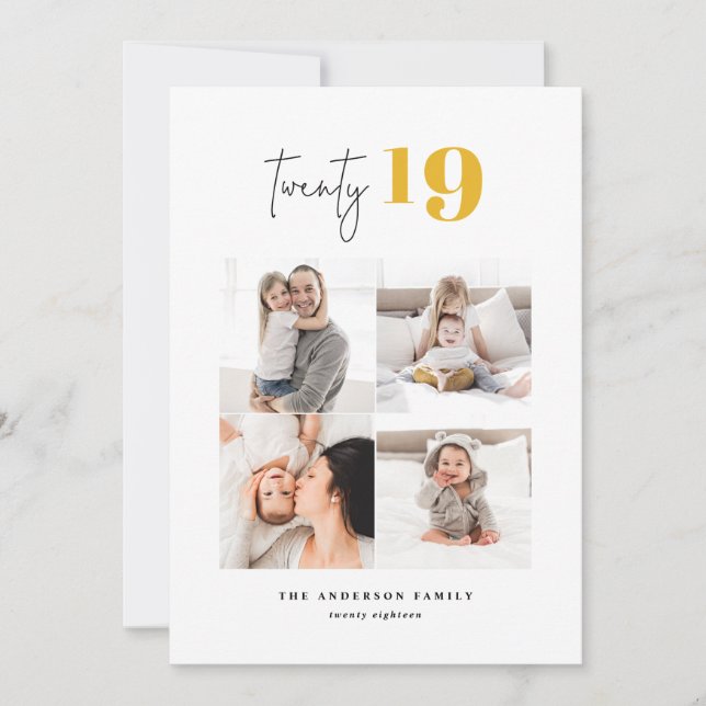 Zweiundzwanzigjähriges grafisches Mehrjahresprogra Feiertagskarte (Vorderseite)