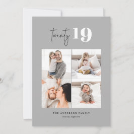 Zweiundzwanzigjähriges grafisches Mehrjahresprogra Feiertagskarte