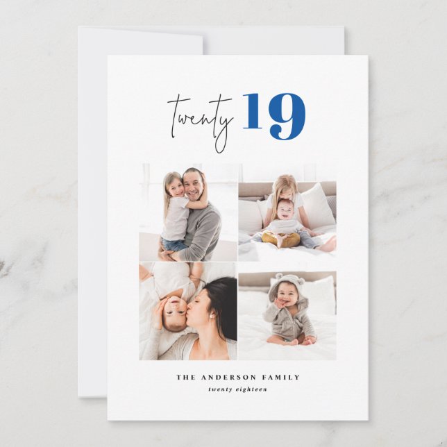 Zweiundzwanzigjähriges grafisches Mehrjahresprogra Feiertagskarte (Vorderseite)