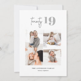 Zweiundzwanzigjähriges grafisches Mehrjahresprogra Feiertagskarte