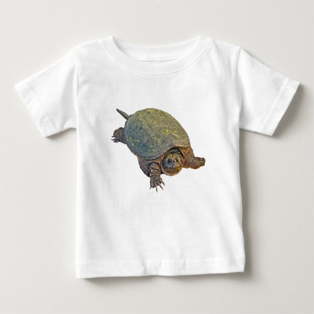Zwerchschildkröte - Serpentina Chelydra Baby T-shirt (Vorderseite)