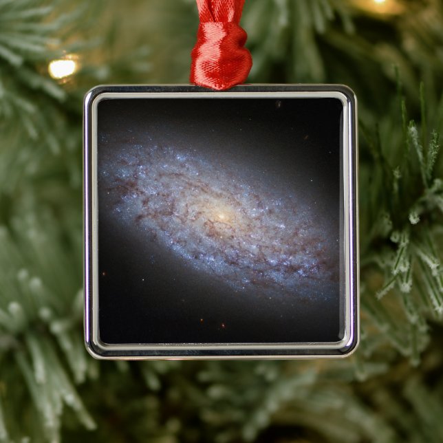 Zwerg Galaxy Ngc 5949. Ornament Aus Metall (Baum)