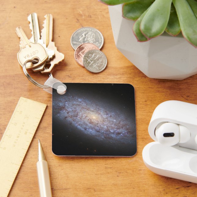 Zwerg Galaxy Ngc 5949. Schlüsselanhänger (Schreibtisch)