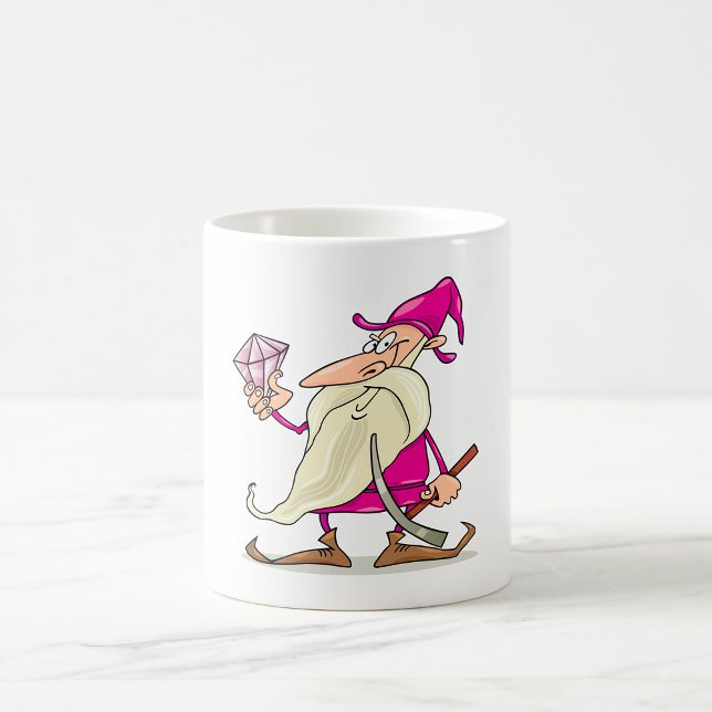 Zwerg mit Diamant Kaffeetasse (Von Creator hochgeladen)