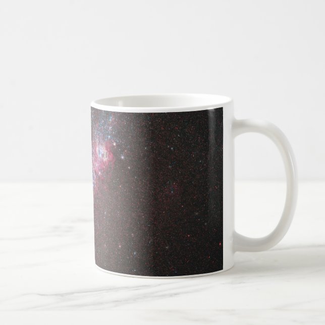 Zwerg Unregelmäßige Galaxie NGC 4214, vorgestellt  Tasse (Rechts)