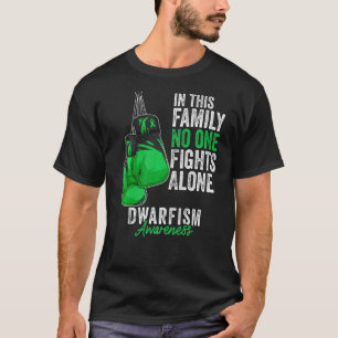 Zwergbewusstsein Monat Gloves Grünes Band T-Shirt