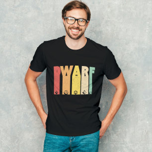 Zwergen-Dungeon-Fantasy-Rolle-Grunge-T-Shirt T-Shirt