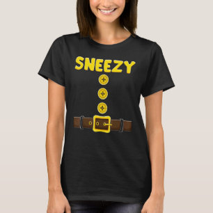 Zwergen-Easy-Halloween-Kostüm passende Gruppe Paar T-Shirt