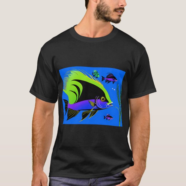Zwergfadenfisch T-Shirt (Vorderseite)