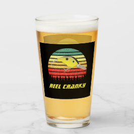 Zwergfisch Funny Bass Fischen Crankbait Retro Glas