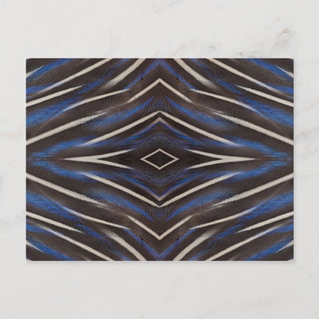 Zwerggeflügel aus Diamant-Guinea Postkarte (Vorderseite)