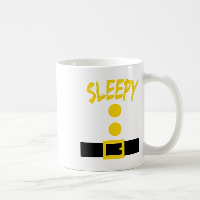Zwergkostüm - Fun Halloween-Geschenk Idee - Schlaf Kaffeetasse (Rechts)