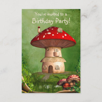 Zwergland Kinder 3,5 x 5 Einladung