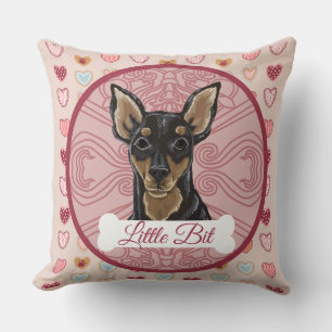 Zwergpinscher Kissen personalisieren