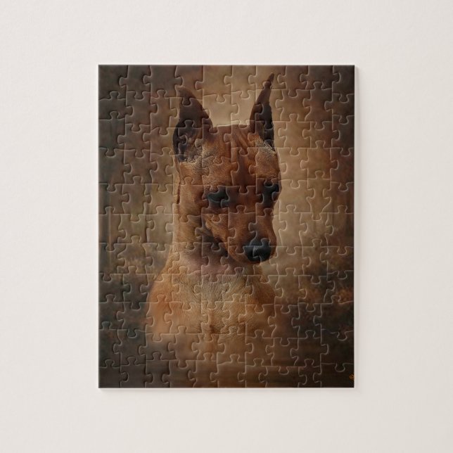 Zwergpinscher Puzzle (Vertikal)