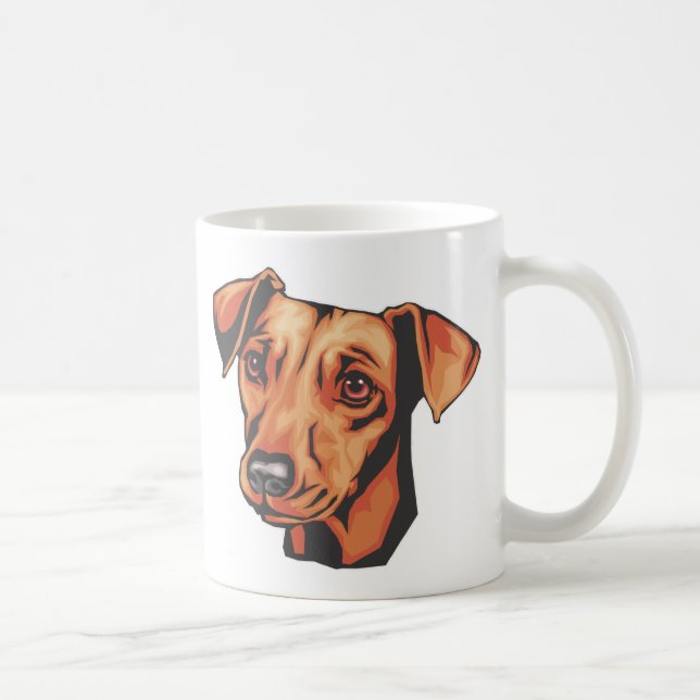 Zwergpinscher Tasse (Rechts)