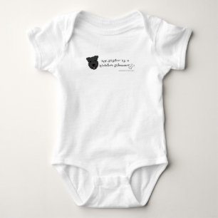 Zwergschnauzer Baby Strampler