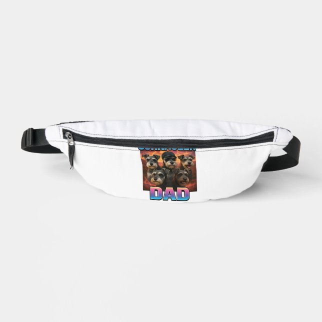 Zwergschnauzer Bauchtasche (Vorderseite)