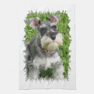 Zwergschnauzer-Geschirrtuch Handtuch