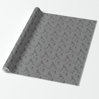 Zwergschnauzer Grau Geschenkpapier