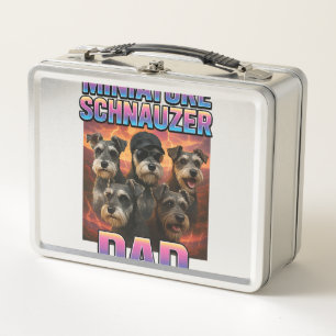 Zwergschnauzer Metall Brotdose