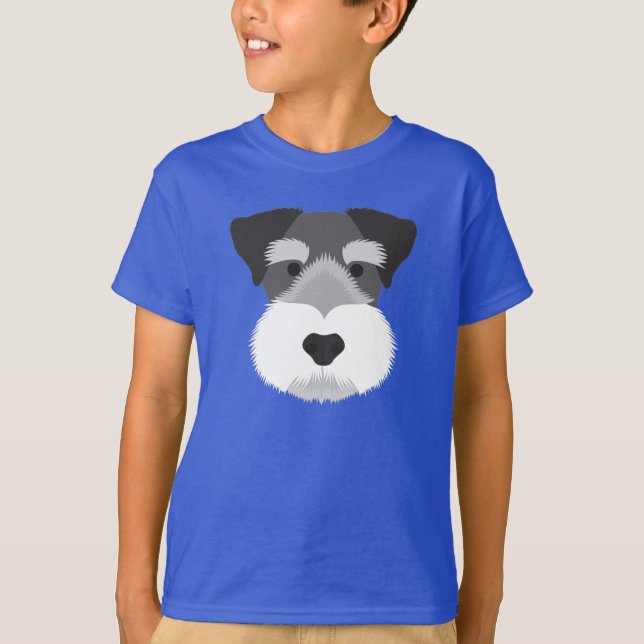 Zwergschnauzer T-Shirt (Vorderseite)