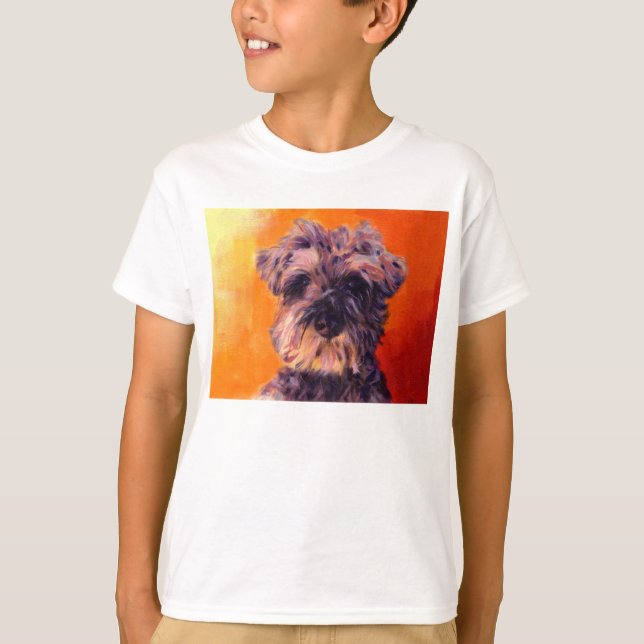 Zwergschnauzer T-Shirt (Vorderseite)