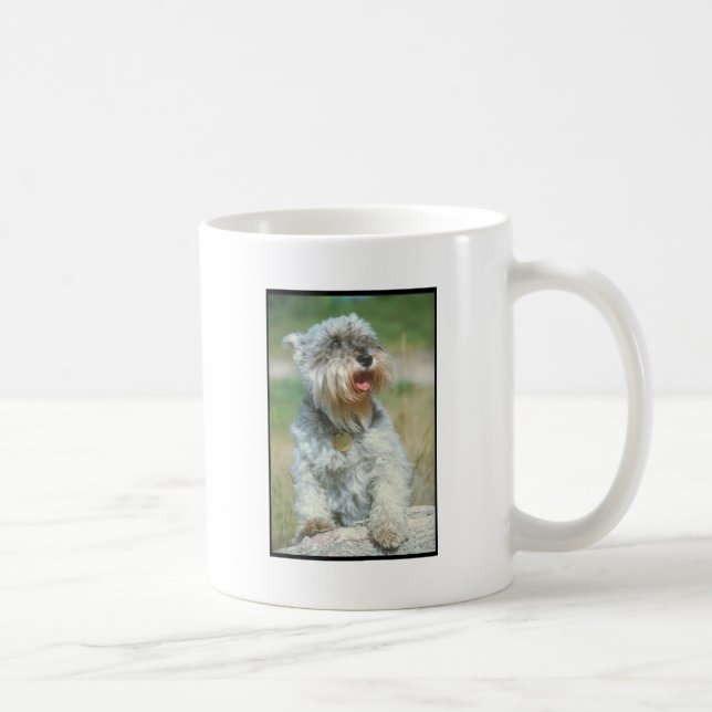 Zwergschnauzer Tasse (Rechts)